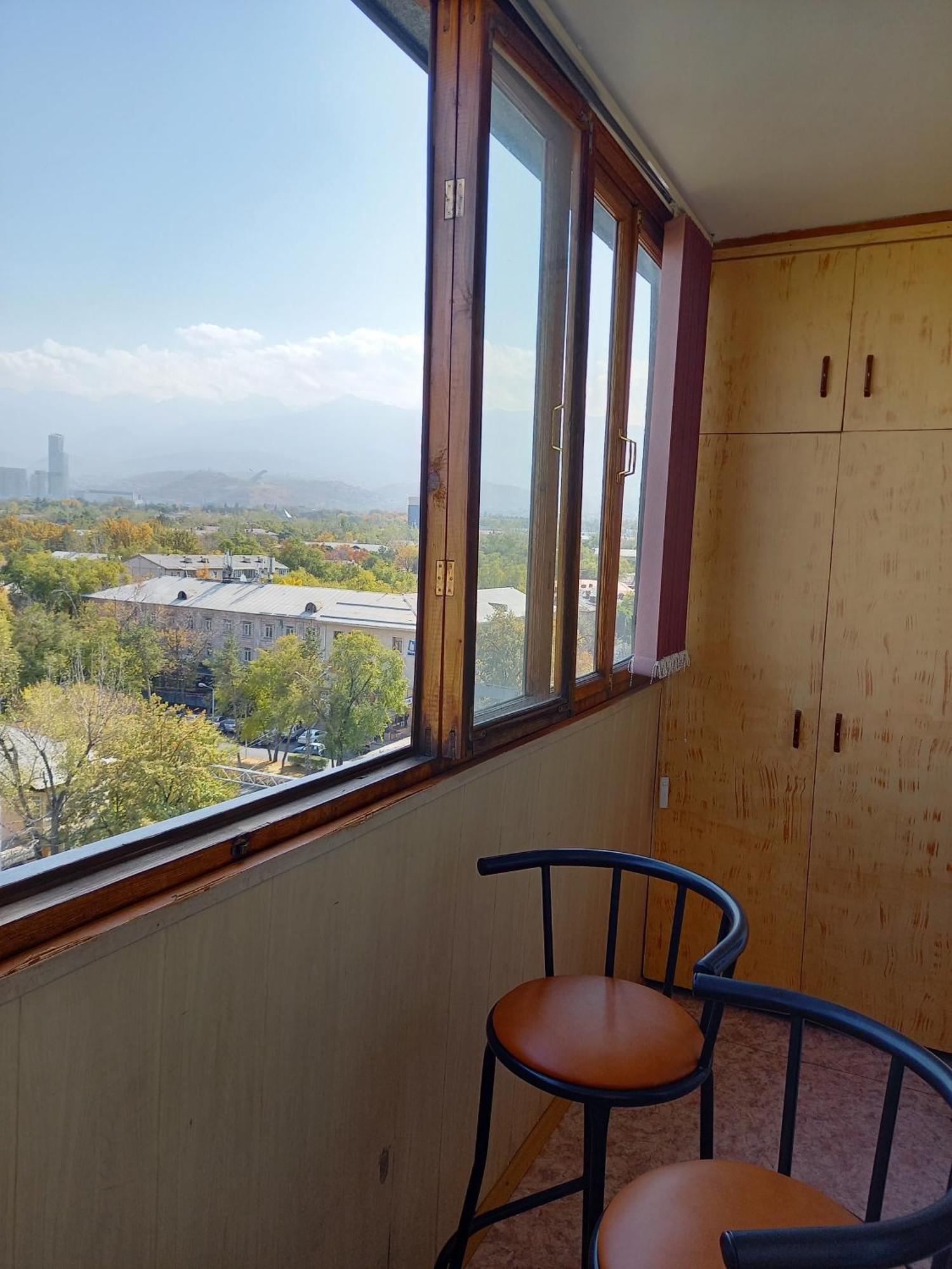 "Картина Горных Вершин" Квартира- "Mountain View" Apartment Almati Kültér fotó